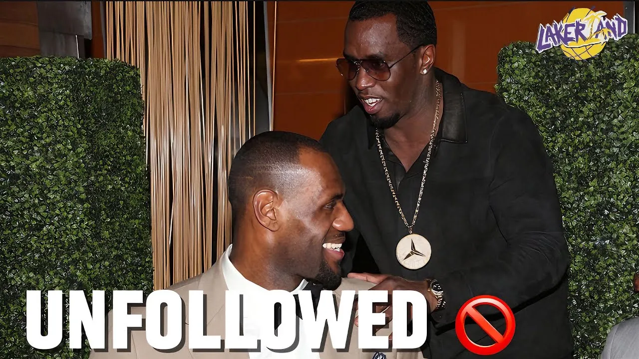 Lebron gives P Diddy The Boot After Cassie Footage Released - YouTube