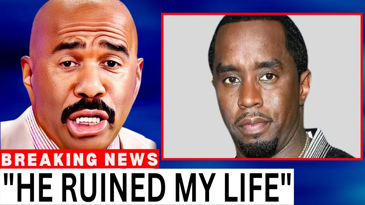 Steve Harvey PANICS After Diddy Tapes Leaked! - YouTube