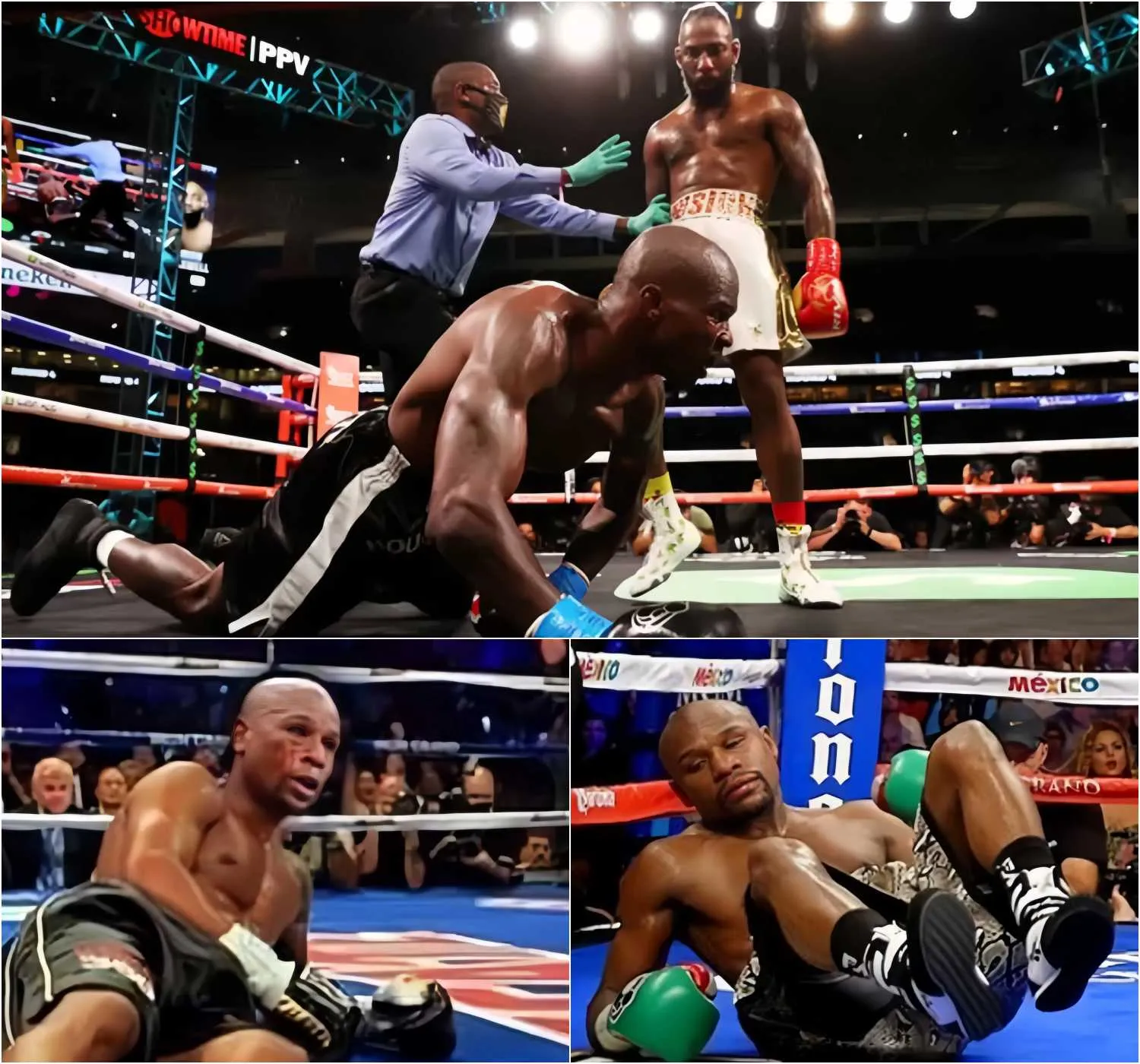 Cover Image for Défaite dévastatrice ! Le record d’invincibilité de Floyd Mayweather (50-0) est brisé par le KO le plus brutal de sa carrière, les fans sont stupéfaits.