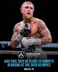 Success Addictives | Swipe ⬅️ Jake Paul is planning to compete for Team USA  in boxing at the 2028 Summer Olympics in Los Angeles. 🇺🇸🥊 On his  podcast, BS w/... | Instagram