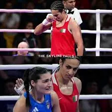 She was crying alone💔 #imanekhelif #boxing | TikTok