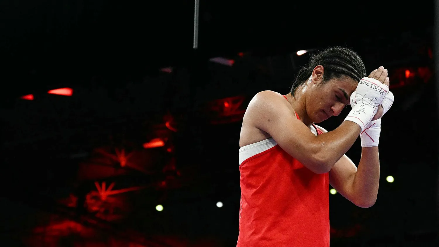 Algerian Olympic boxer Imane Khelif speaks out amid gender dispute