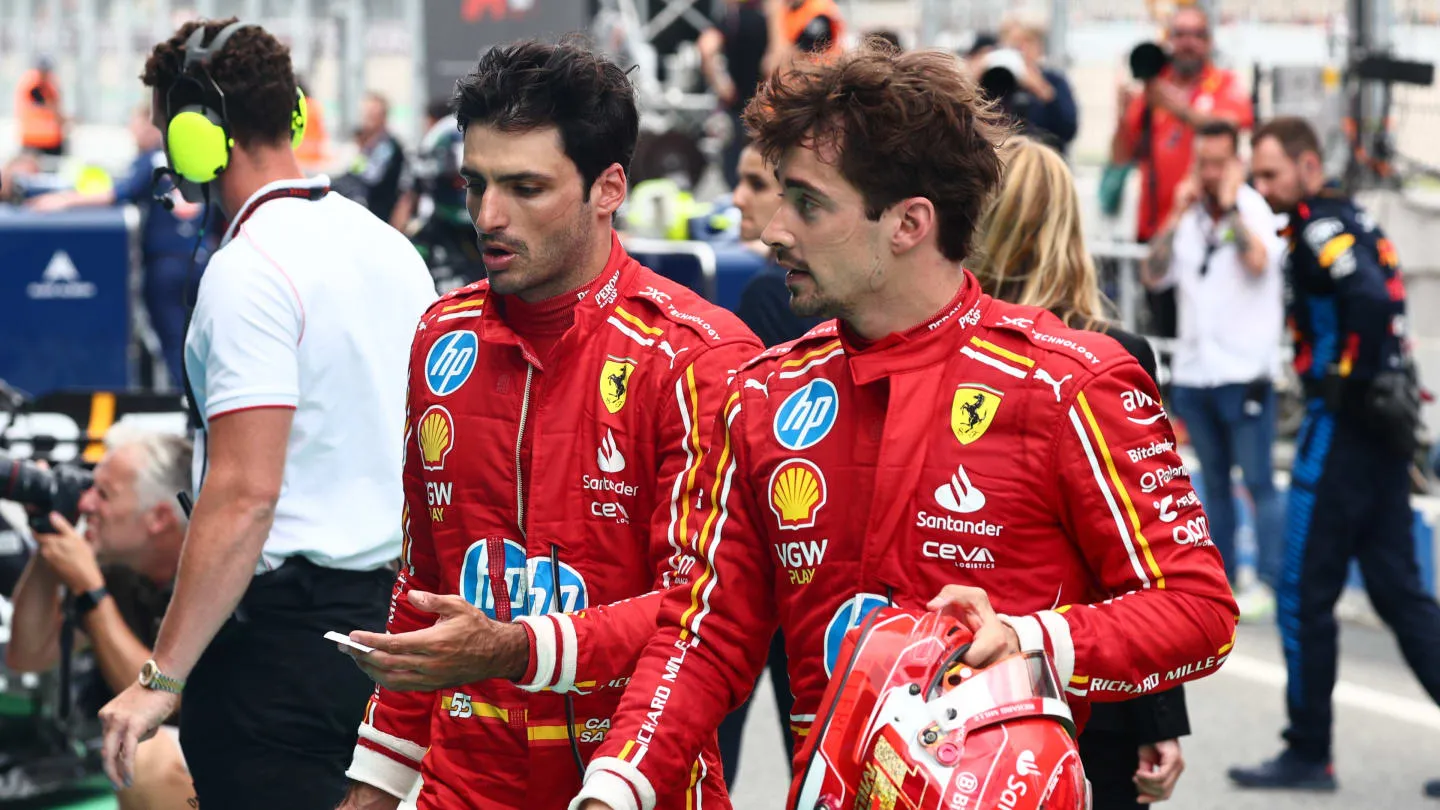 He complains too much' – Carlos Sainz and Charles Leclerc at odds over  Barcelona clash | Formula 1®