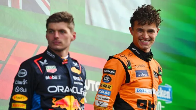 F1 news: Max Verstappen responds to controversial Lando Norris penalty |  Sporting News