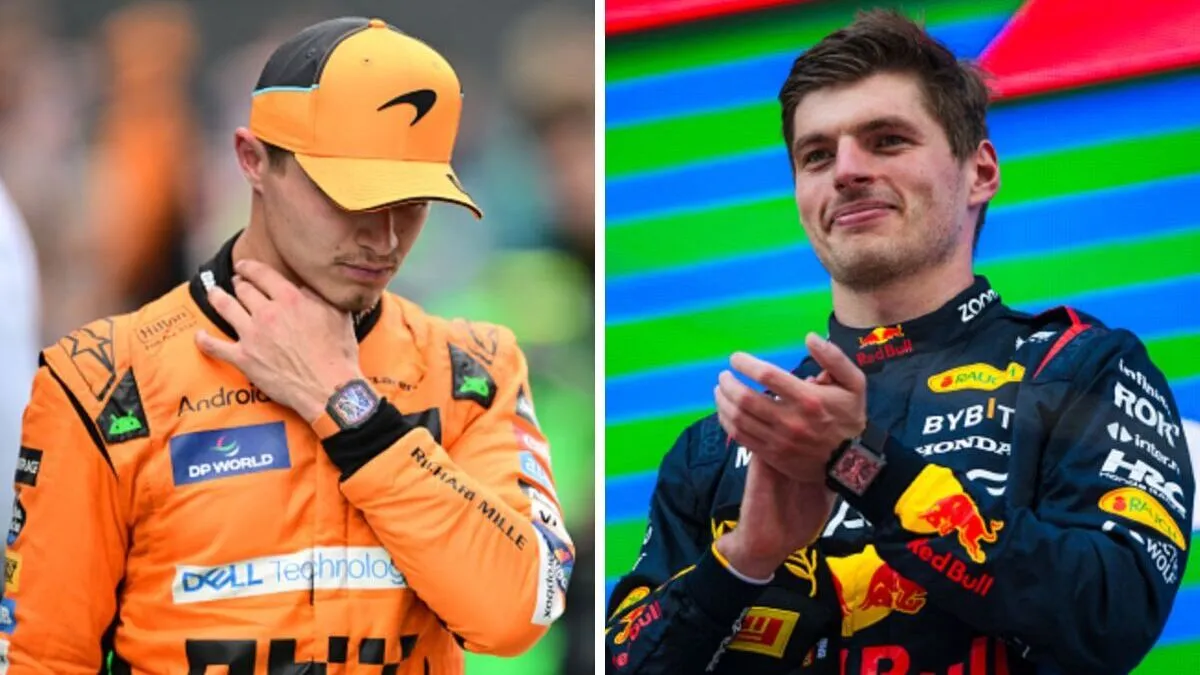 Max Verstappen savagely trolls Lando Norris with 'birthday present' idea  after Spanish GP | F1 | Sport | Express.co.uk