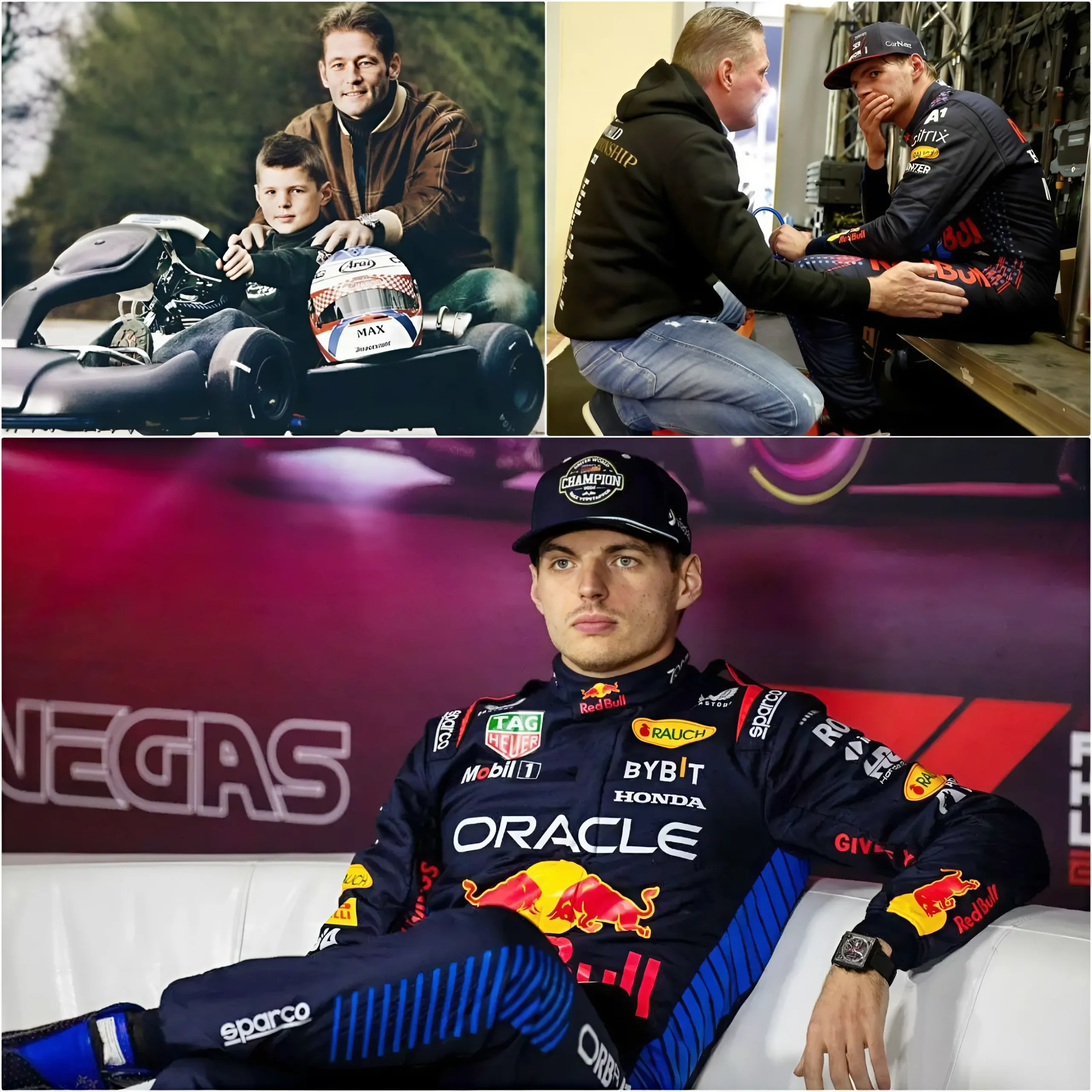 Cover Image for Max Verstappen Sparks Outrage with Harsh Words About His Father Fans in Uproar