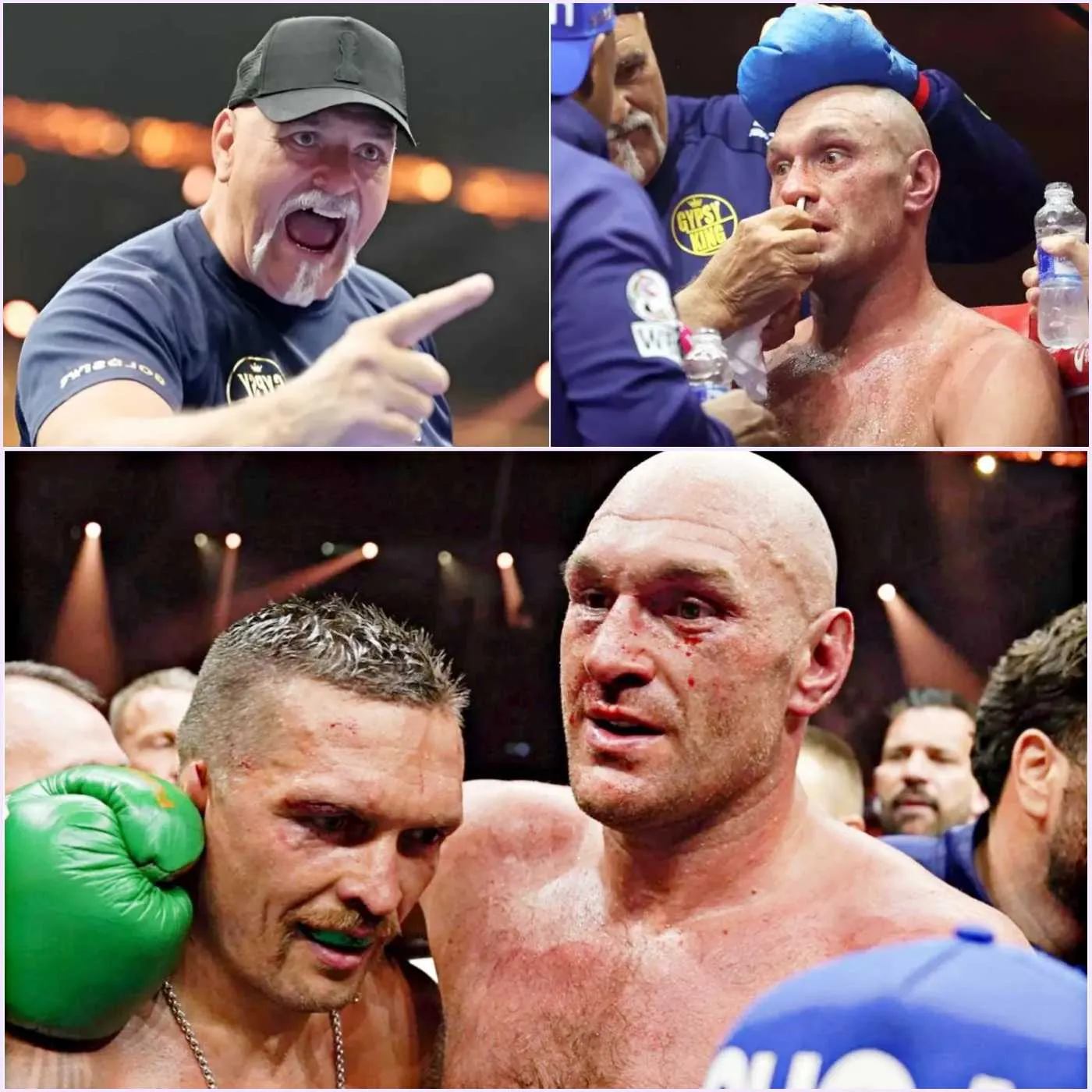 Cover Image for “SHUT THE FUCK UP NOW” Tyson Fury’s Brother Admits His Dad’s Advice Was Wrong In His Fight With Oleksandr Usyk!!