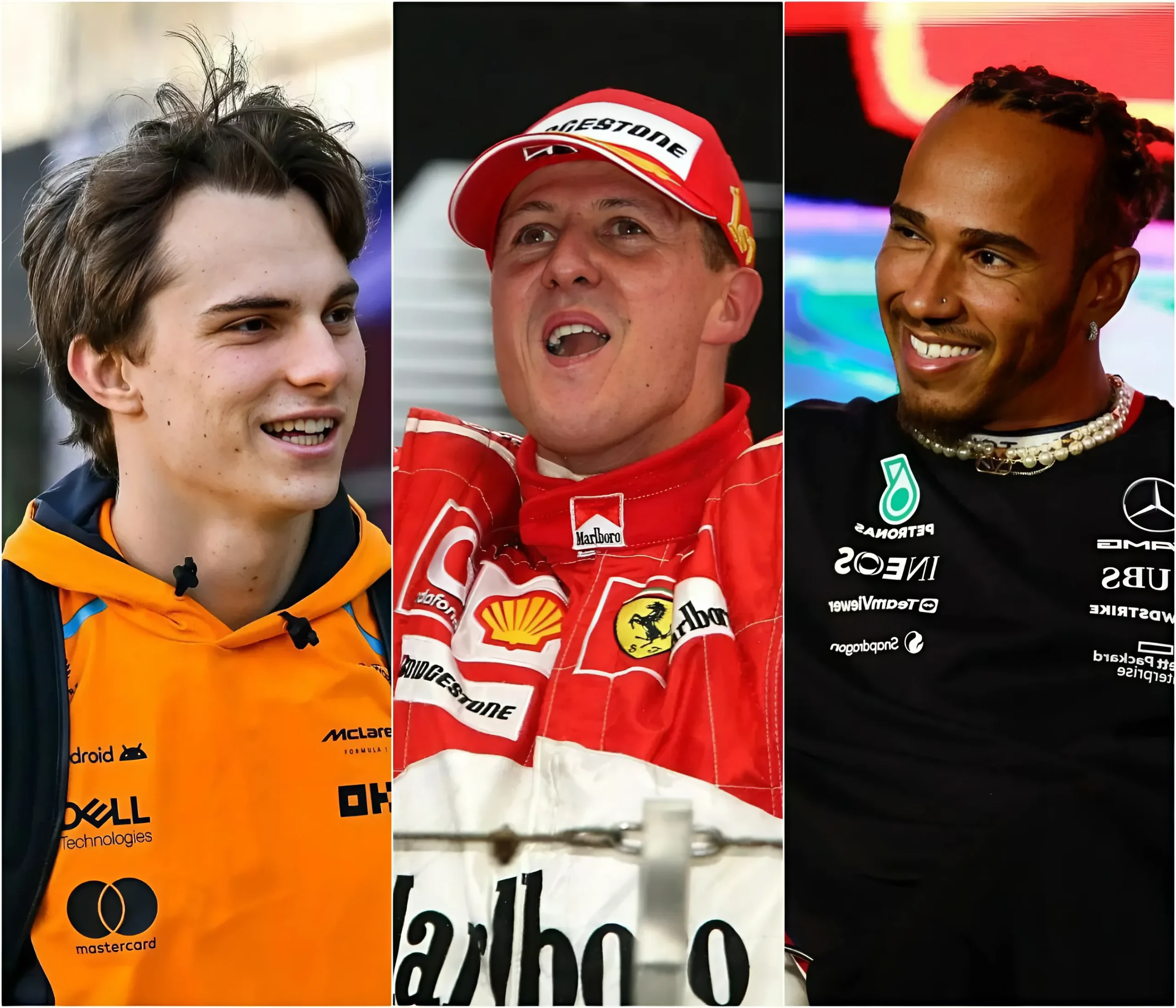 Cover Image for Oscar Piastri Makes History: Joins Schumacher, Hamilton, and Verstappen in Exclusive F1 Record Club