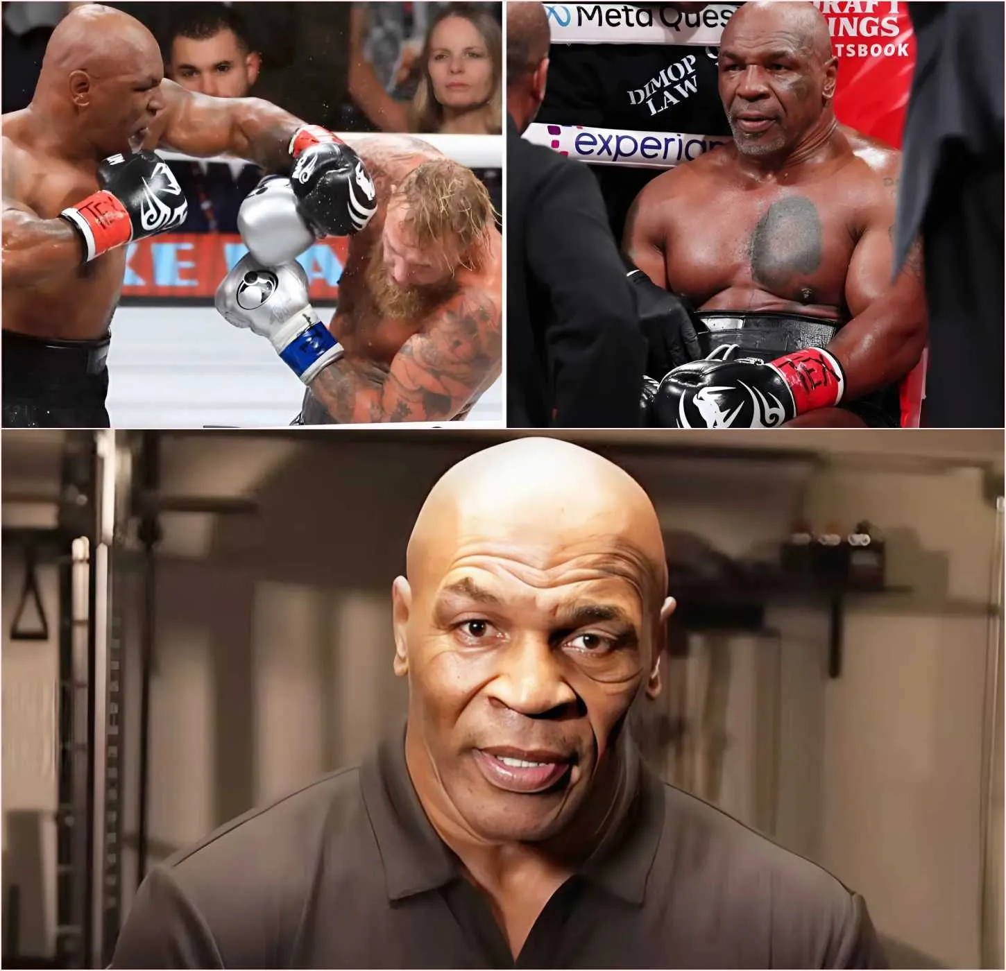 Cover Image for » New Video: Mike Tyson Admits He Had Severe Depression After Losing To Jake Paul.