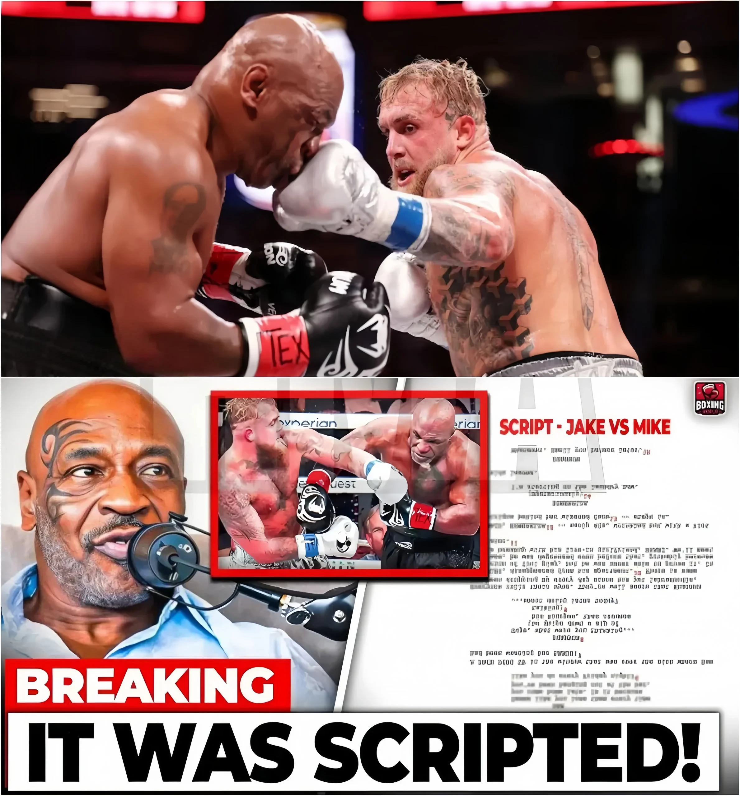 Cover Image for Mike Tyson Finally Breaks His Silence And Reveals The Shocking Truth Behind His Unexpected Defeat Against Jake Paul That Left Fans Stunned.