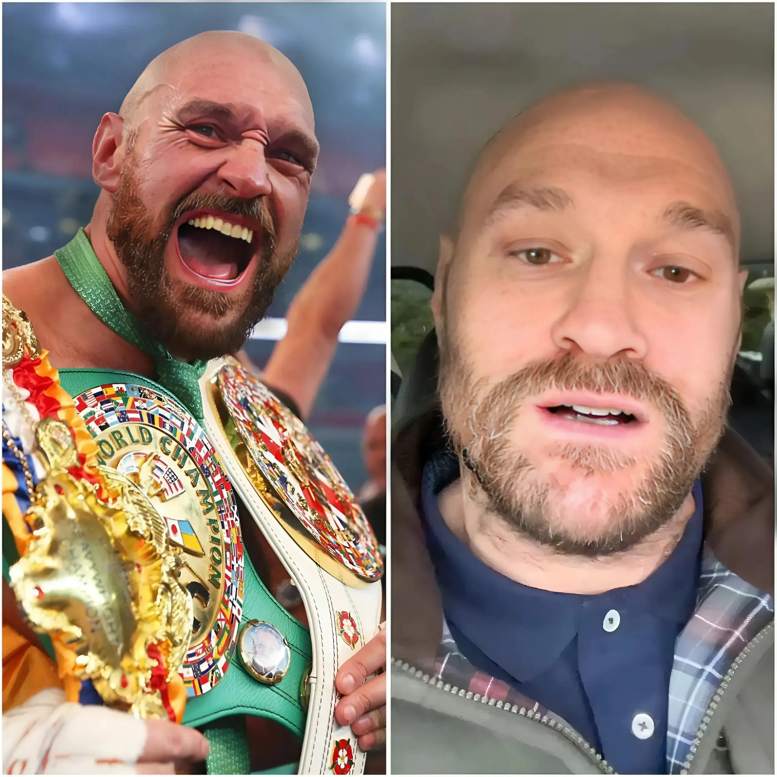 Cover Image for ‼️ Bombshell Announcement: Tyson Fury Shakes Up Boxing with Surprise Retirement at Just 36!