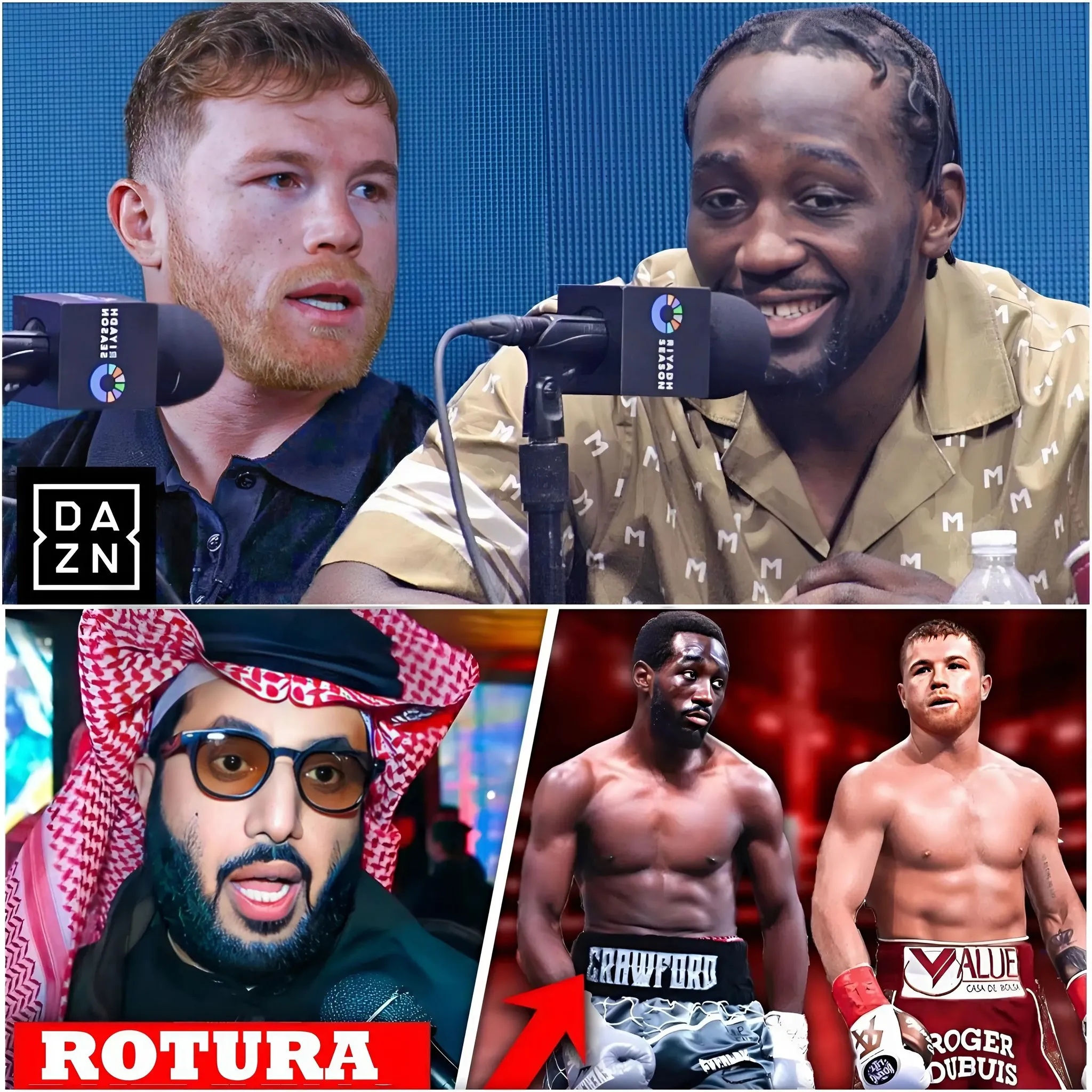 Cover Image for “750 MILLION DOLLAR MEGA FIGHT!” Canelo Alvarez vs Terence Crawford scheduled for 2025 in Las Vegas –