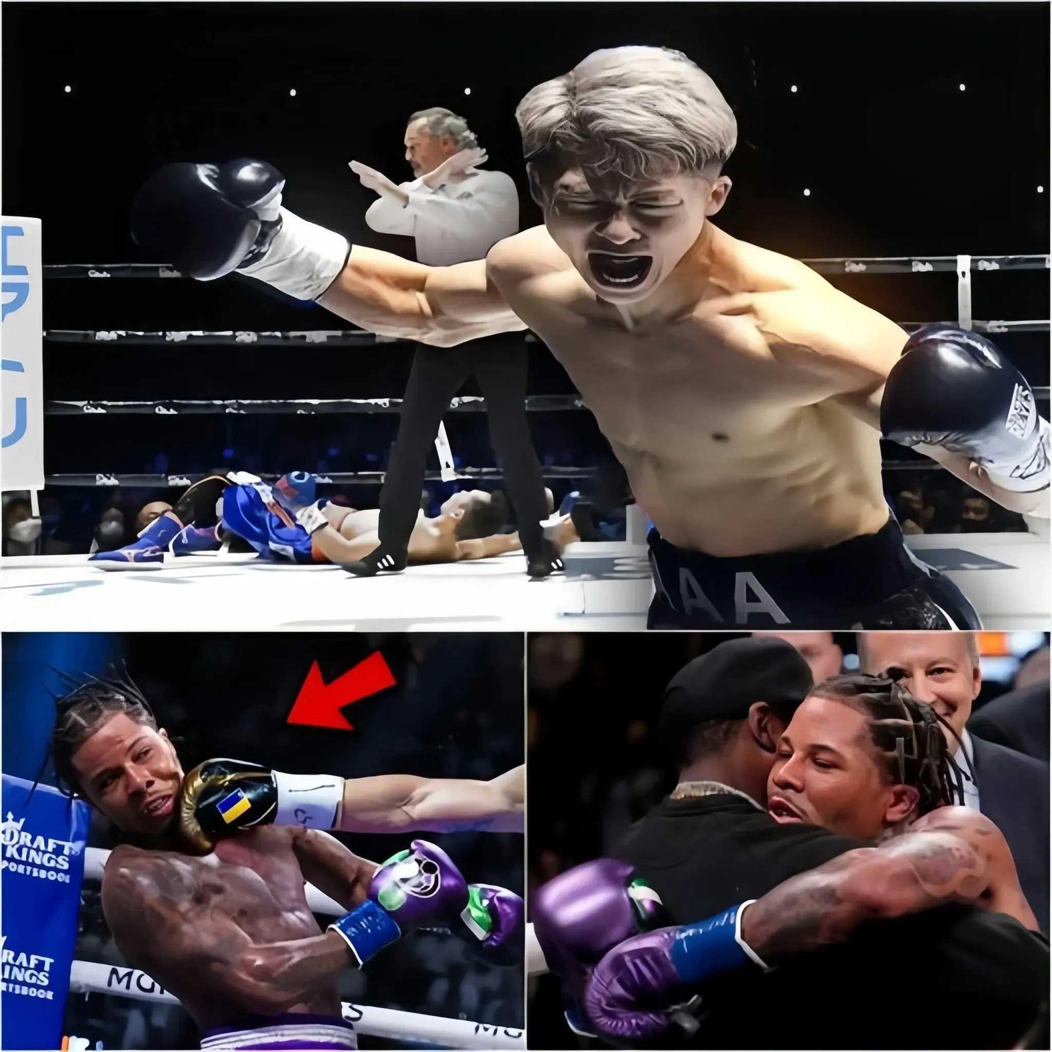 Cover Image for Gervonta Davis Stunned by Naoya Inoue: A Shocking Knockout in a Thrilling World-Famous Bout.