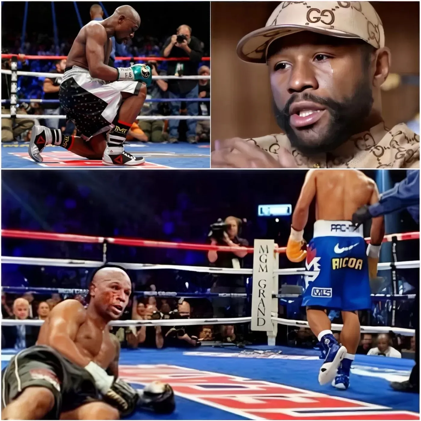 Cover Image for Unbelievable Twist! Floyd Mayweather’s Legendary 50-0 Streak Shattered by a Shocking Career-Defining KO.