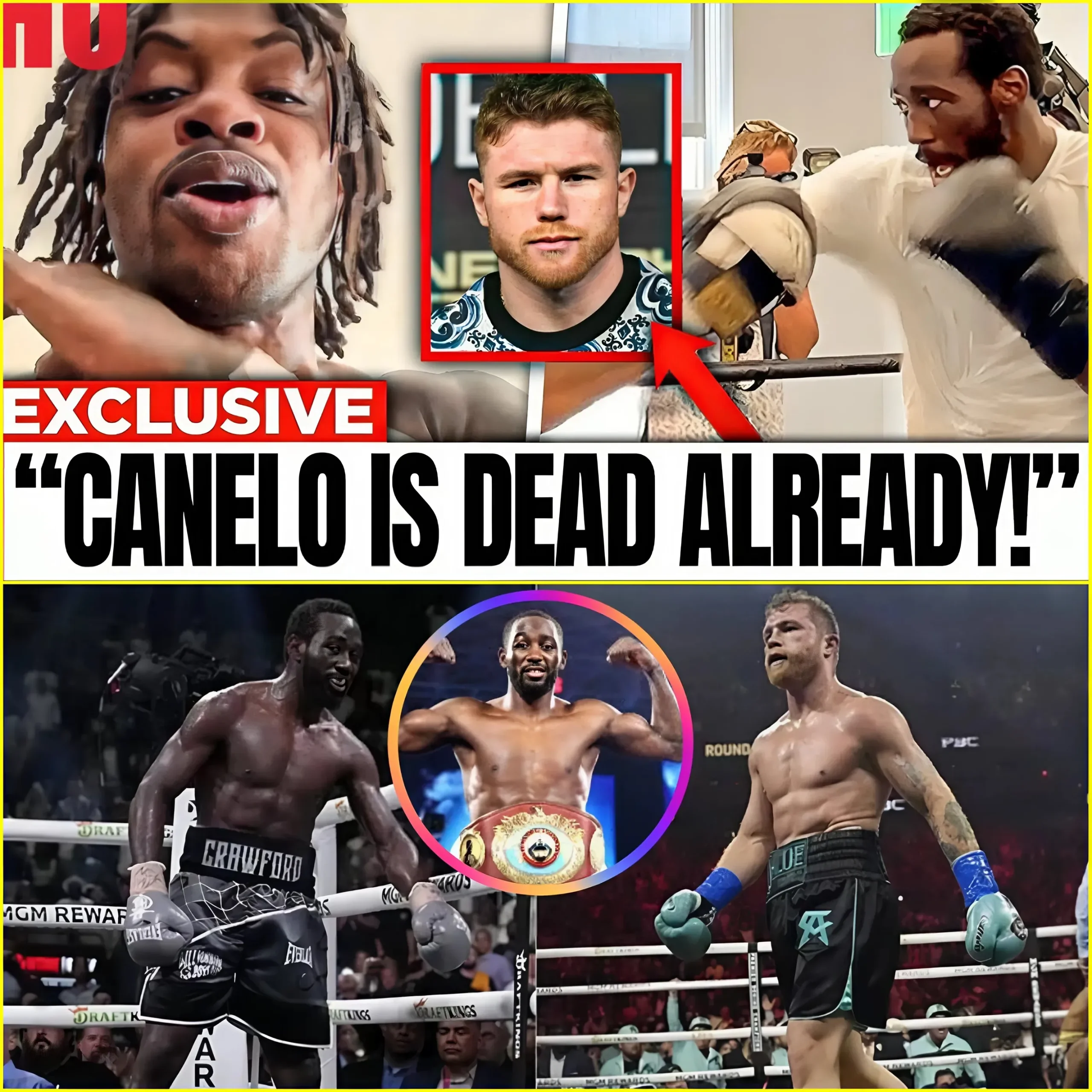 Cover Image for Boxing Pros WARNS Terence Crawford NOT TO FIGHT Canelo Alvarez