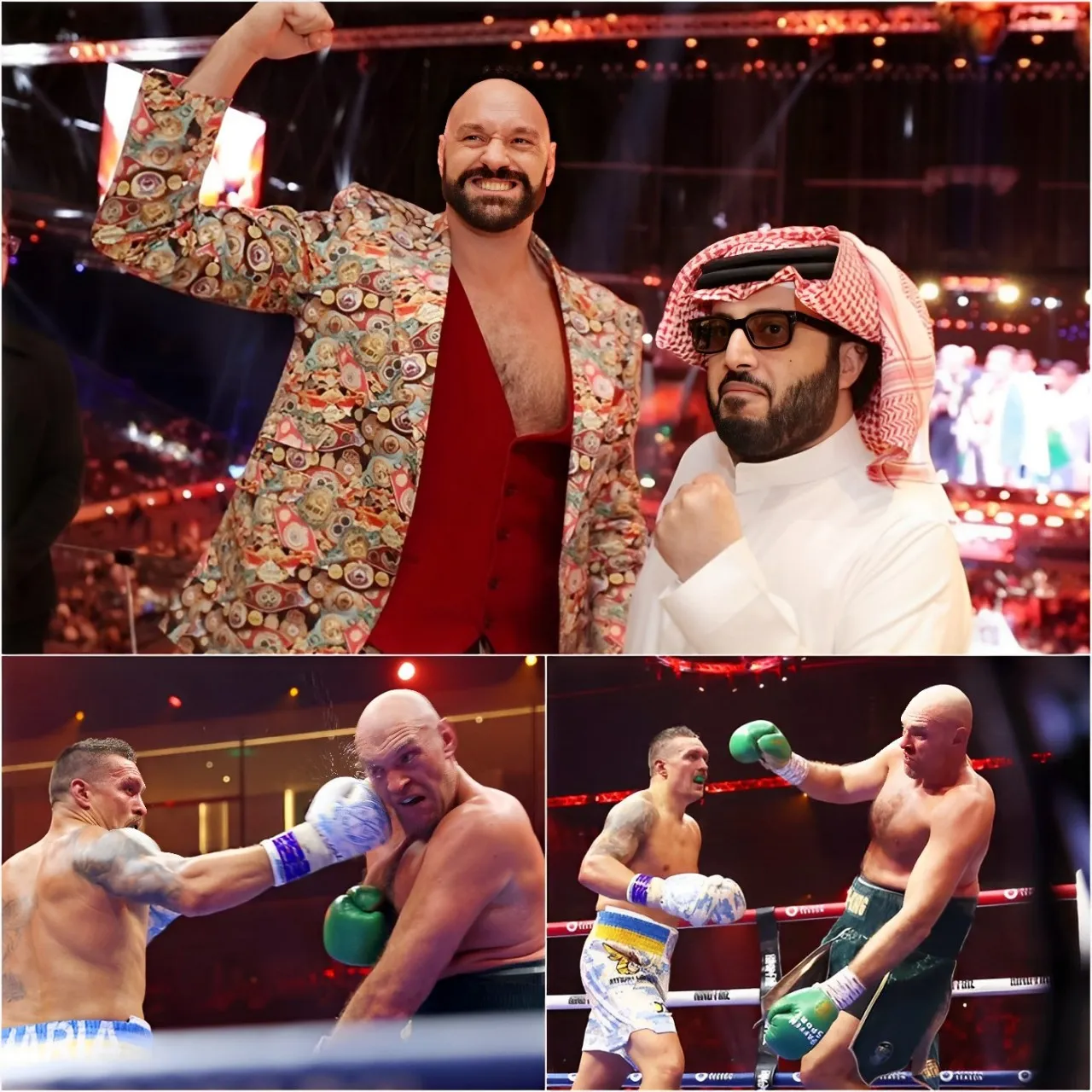 Cover Image for Billionaire Turki Al-Sheikh Agrees to Pay Tyson Fury $100 Million if He Knocks Out Oleksandr Usyk Within Two Minutes of Each Round