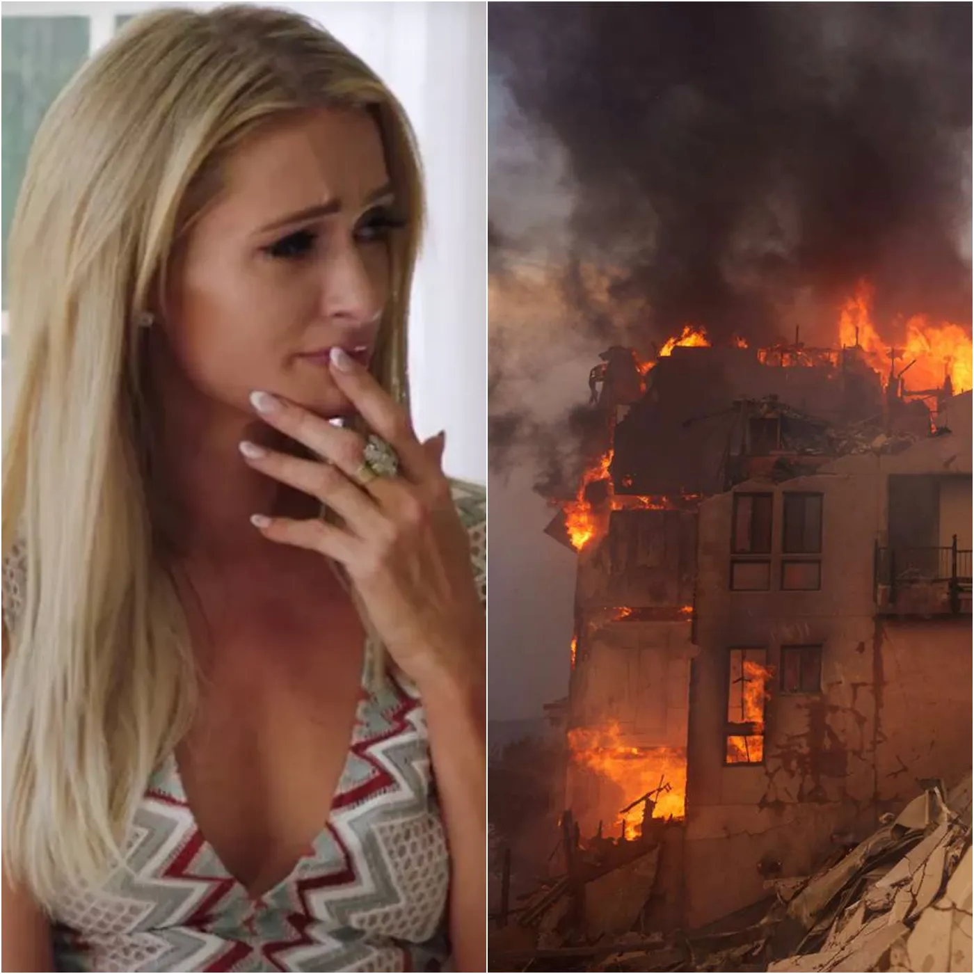 Cover Image for ¡La mansión de $8.4 millones de Paris Hilton se incendia en el incendio forestal de California! ¿Qué dice sobre esta pérdida y su audaz decisión futura?