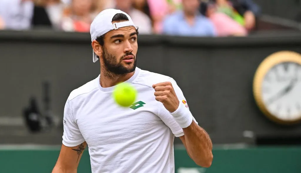 Matteo Berrettini, el primer italiano que disputa la Final de Wimbledon