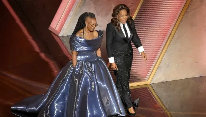 Whoopi Goldberg, Oprah Winfrey reunite to honour Quincy Jones at Oscars