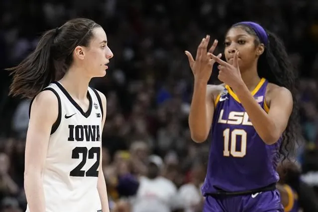 Caitlin Clark and Angel Reese, an unlikely partnership - Yahoo Sports