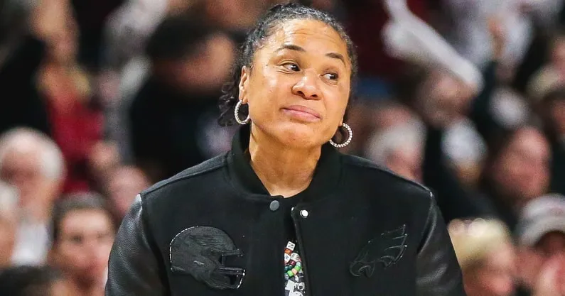 South Carolina women's basketball coach Dawn Staley. Katie Dugan | GamecockCentral.com