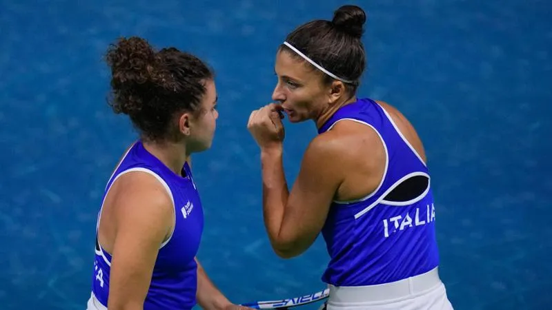 Errani e Paolini vincono il doppio, Italia in finale della Bjk Cup - Il  Secolo XIX