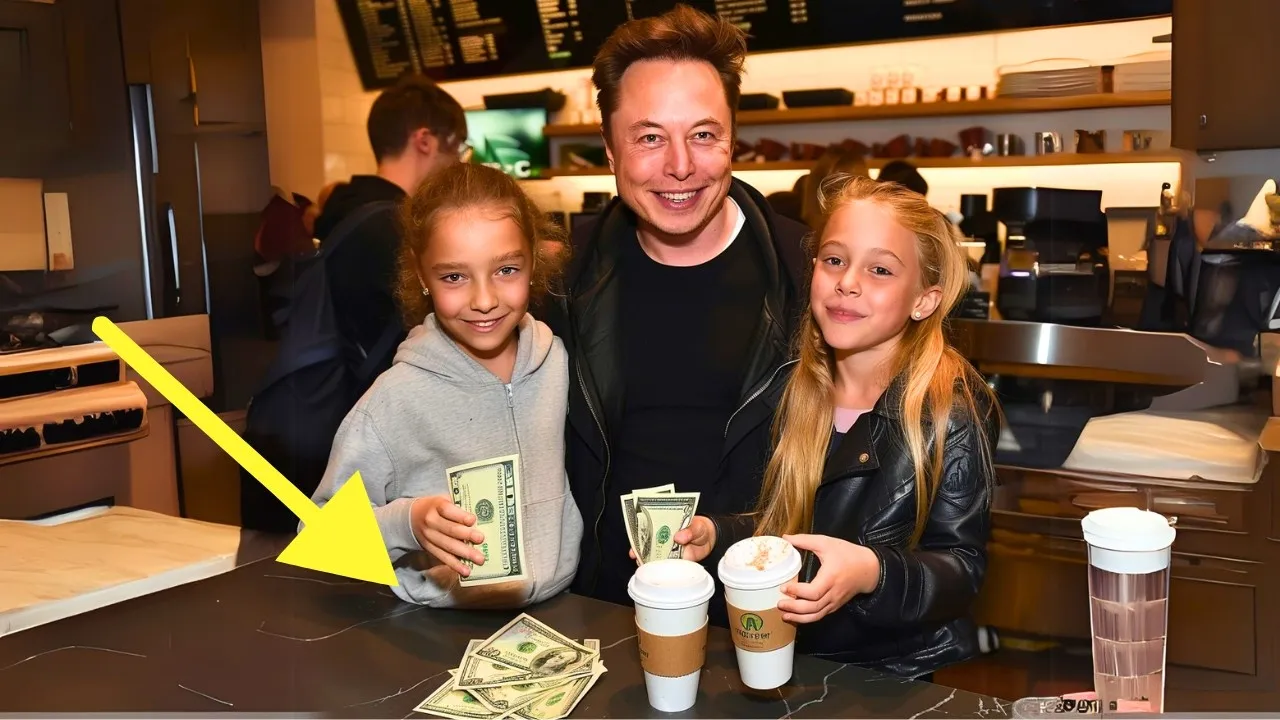 Elon Musk Walks into Starbucks, Stops Cold When He Hears 2 Girls Whisper THIS Behind Him - YouTube