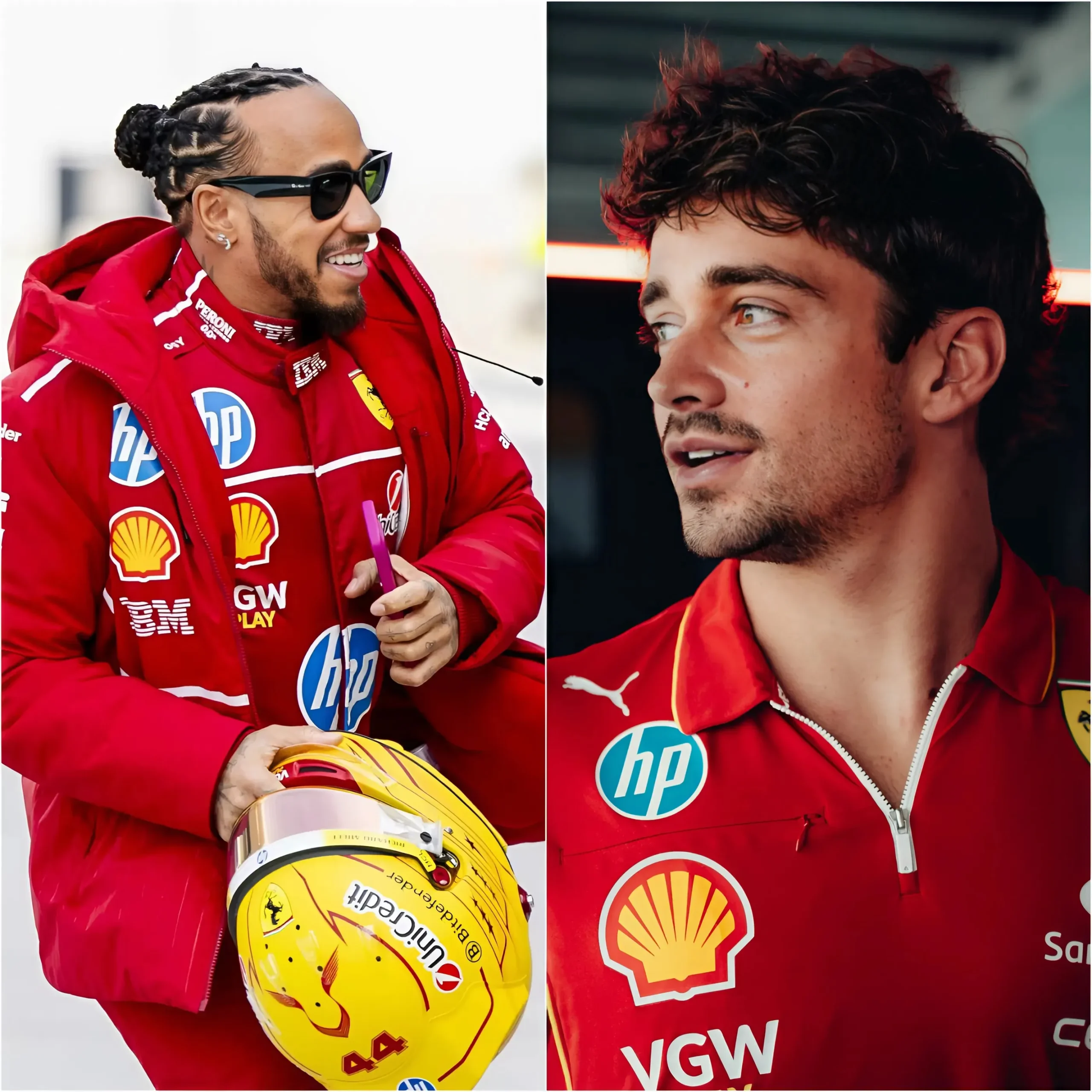 Cover Image for ¡T0rmenta en Ferrari! Lewis Hamilton se prepara para debutar en el Gran Premio de Australia, pero su llegada desata una crisis interna mientras Charles Leclerc siente la presión del ‘nuevo rey’ del equipo