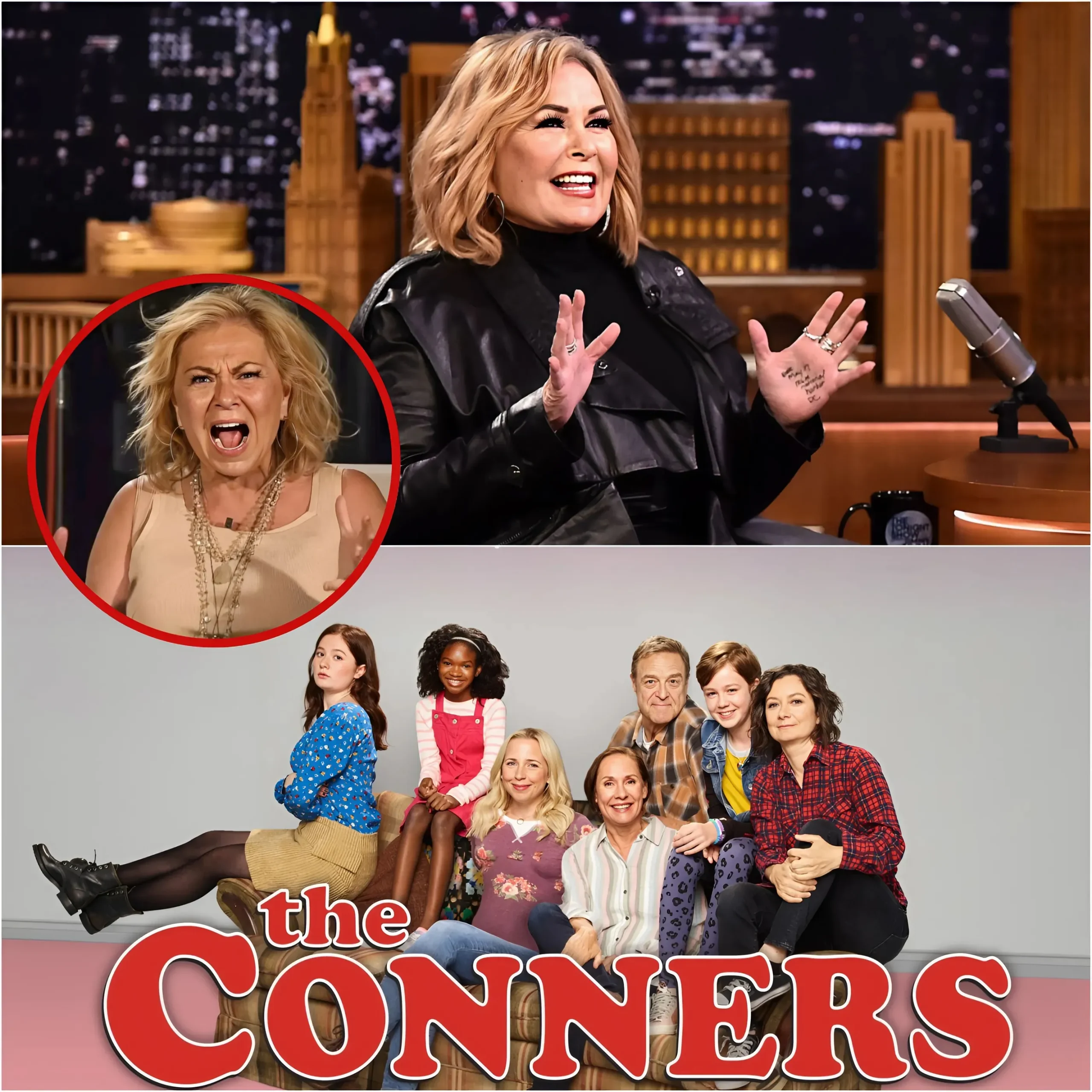 Cover Image for ¡Después de años de ser abandonado, Roseanne Barr aplaude con fuerza mientras ABC la invita a regresar a “The Conners”!