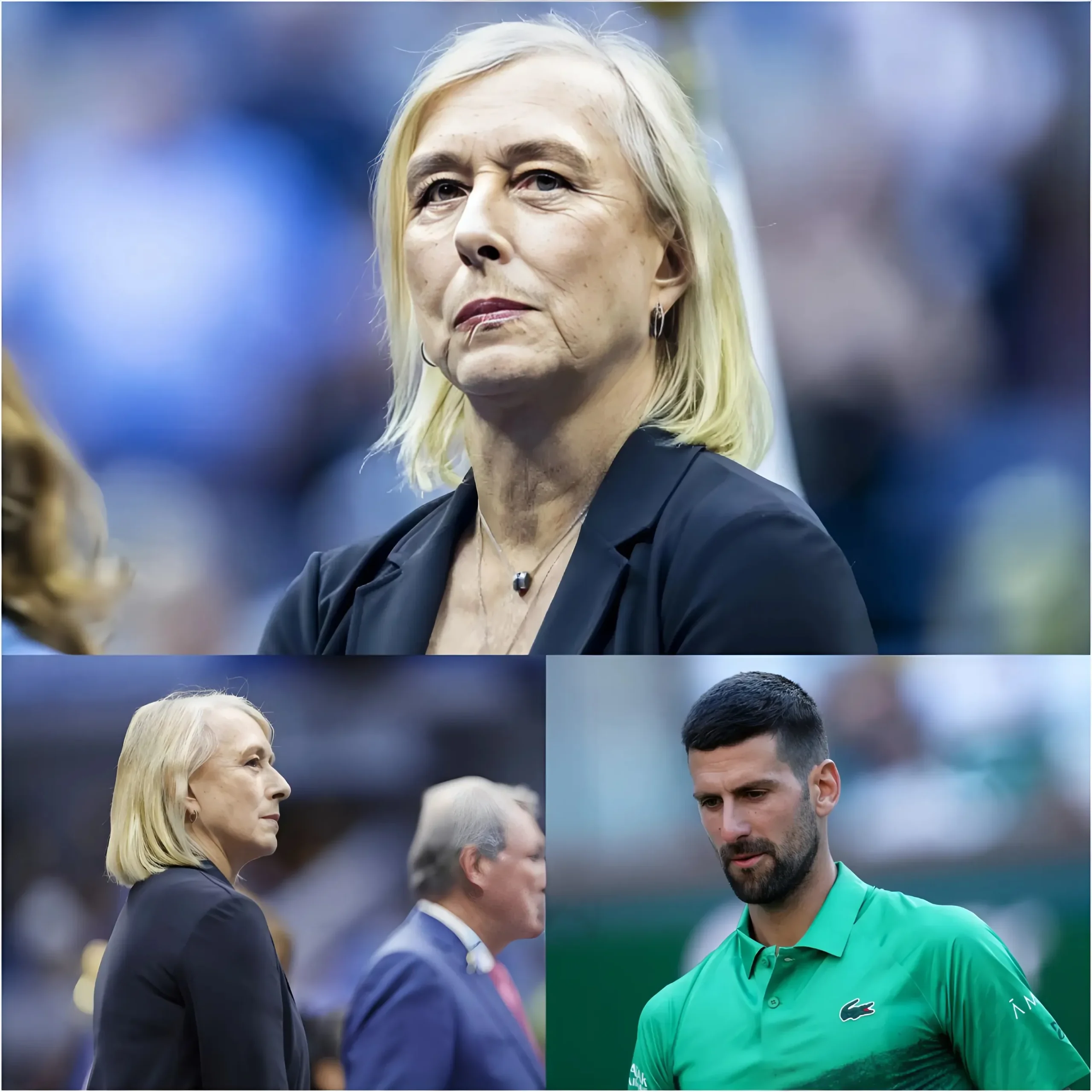 Cover Image for Martina Navratilova sorgt für Aufsehen, indem sie den besten Tennisspieler der Geschichte wählt und mit einem ‘Millionen-Schock’ Novak Djokovic zu einer Strafe von bis zu 100 Millionen Dollar verurteilt