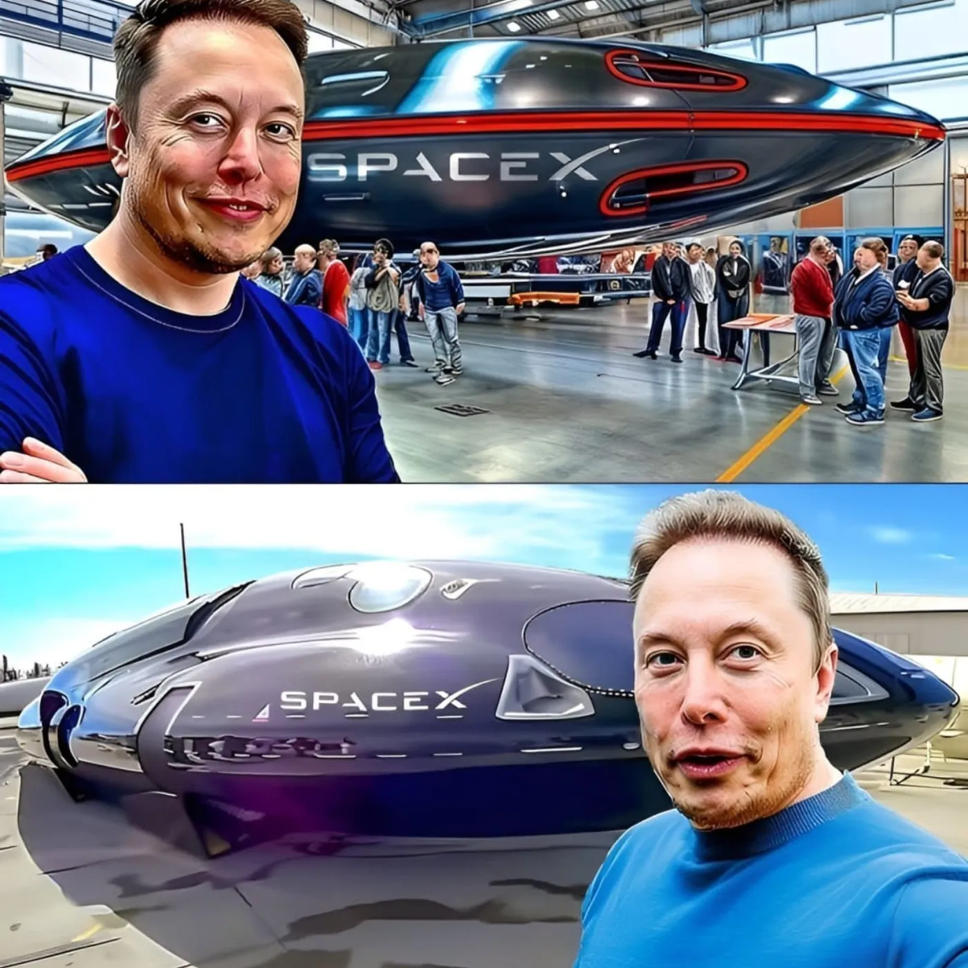 image_67c15e8bb9011 Shocking the Scientific Community! Elon Musk Reveals a UFO Fighter Jet, Leaving the World Speechless!