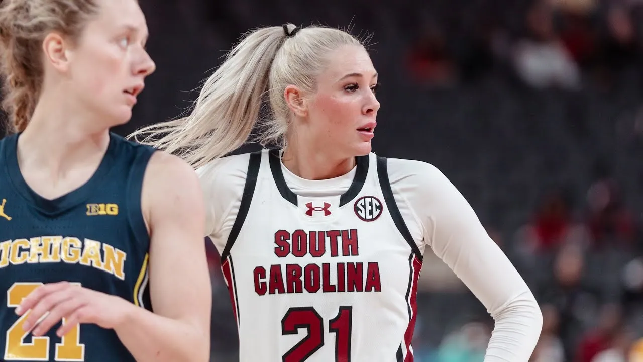 Chloe Kitts: 19 points, 14 rebounds in South Carolina's season opener