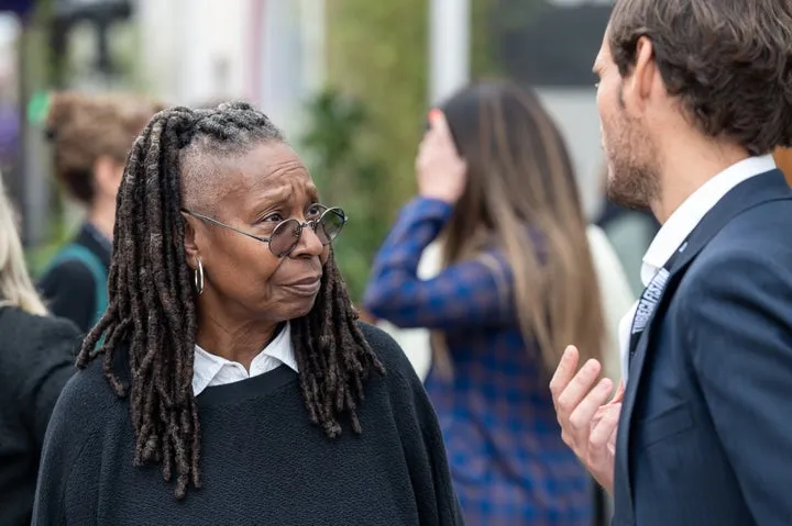 Whoopi Goldberg at Tribeca Festival Lisboa on Oct. 18, 2024, in Lisbon, Portugal. The "View" co-host had some words for Stephen A. Smith's criticism of Serena Williams' Super Bowl appearance.