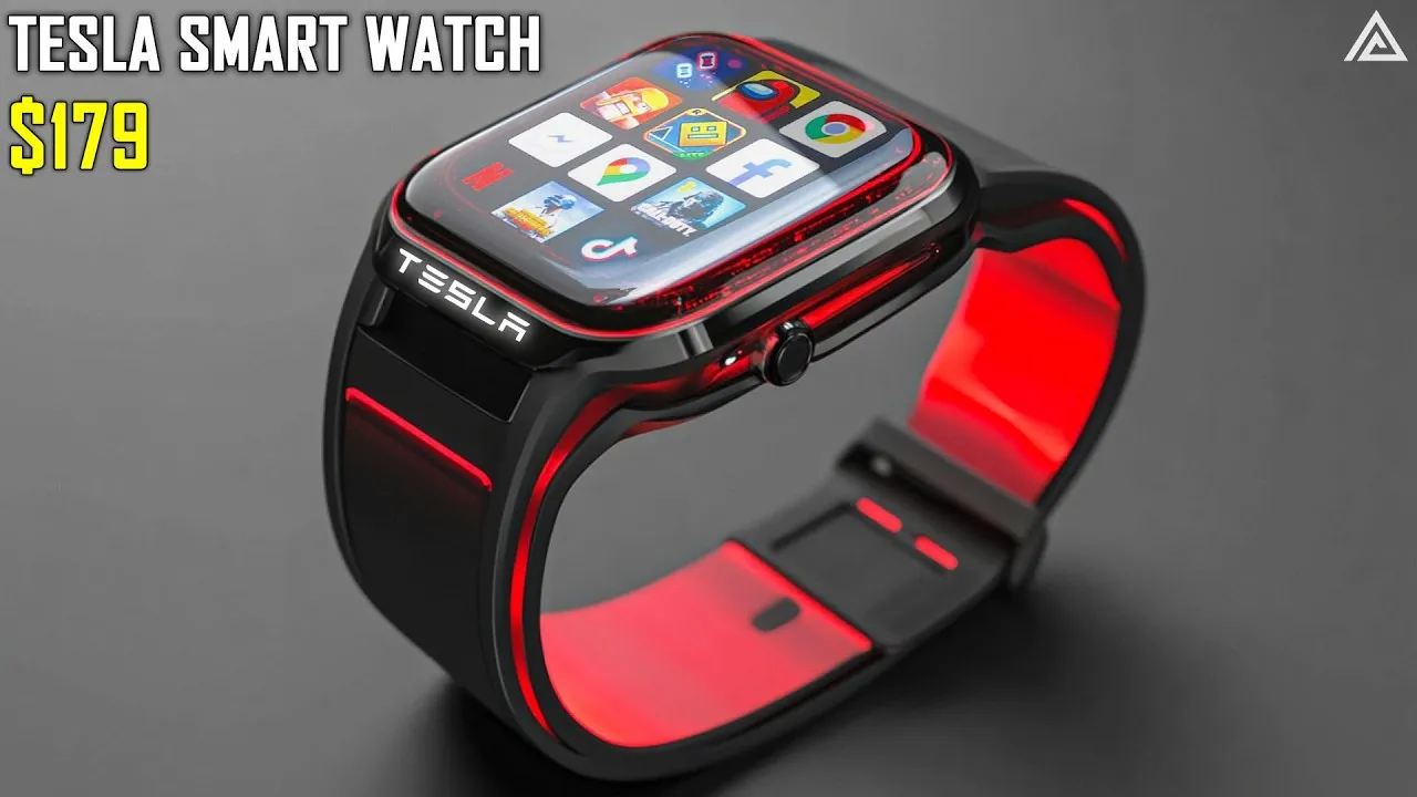 Elon Musk’s Under $179 Tesla Smart Watch: 2025 SHOCKING Price & Production  Plan. Details HERE